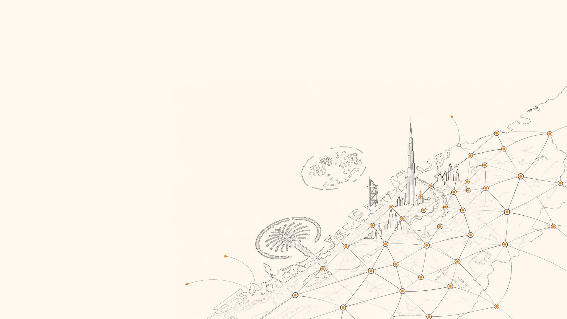 Dubai Network Map