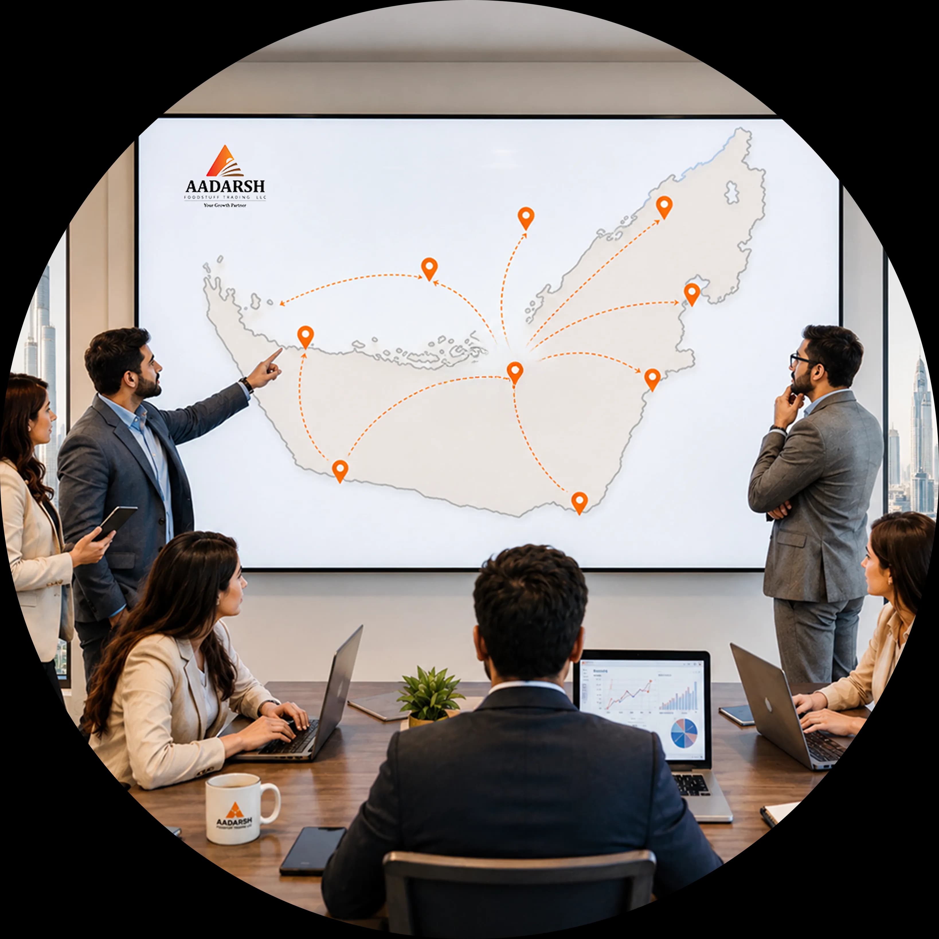 Aadarsh team planning growth strategy for the GCC